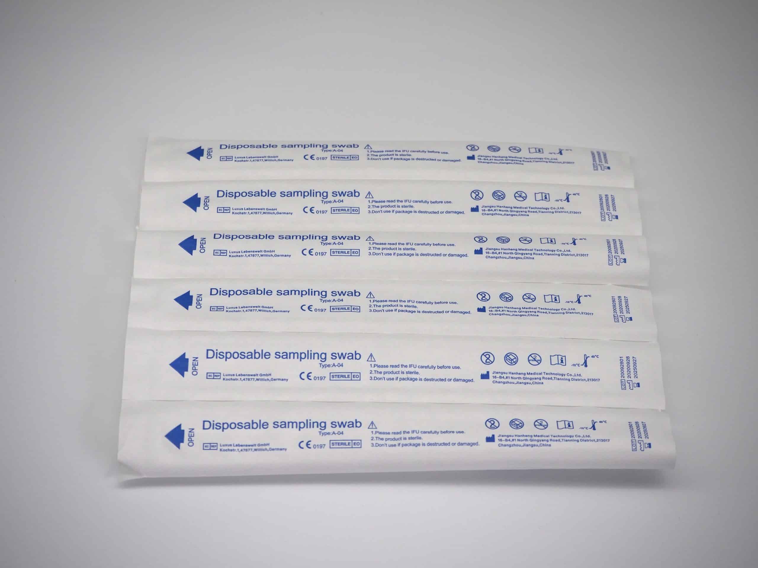 Disposable Swabs 2 disposable swabs