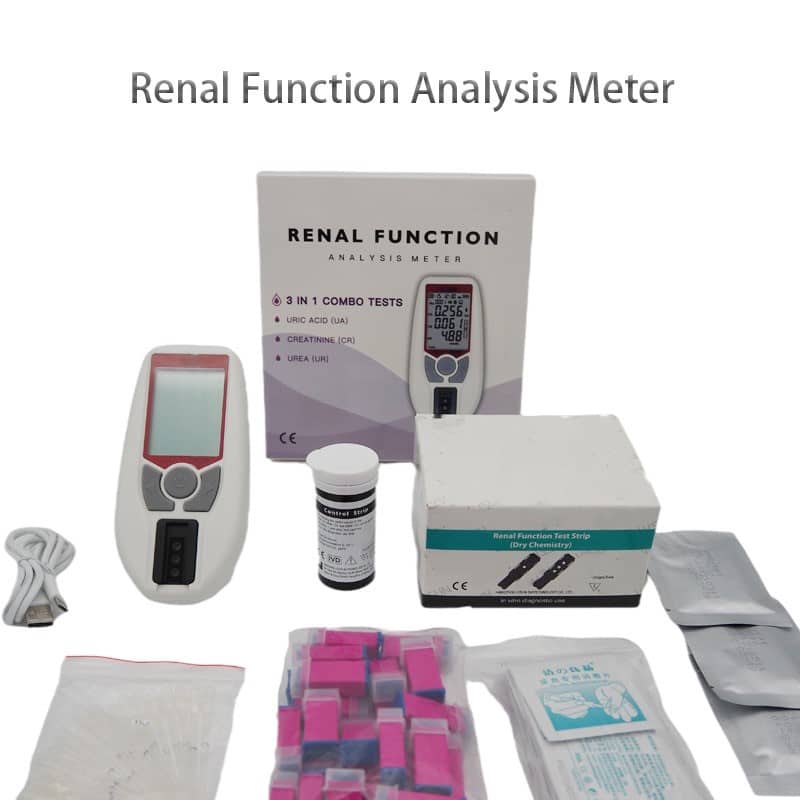 Accurate Bluetooth Renal Function Meter SRF-101 5 Accurate Renal Function Meter Creatinine, Uric Acid, and Urea Test SRF-101
