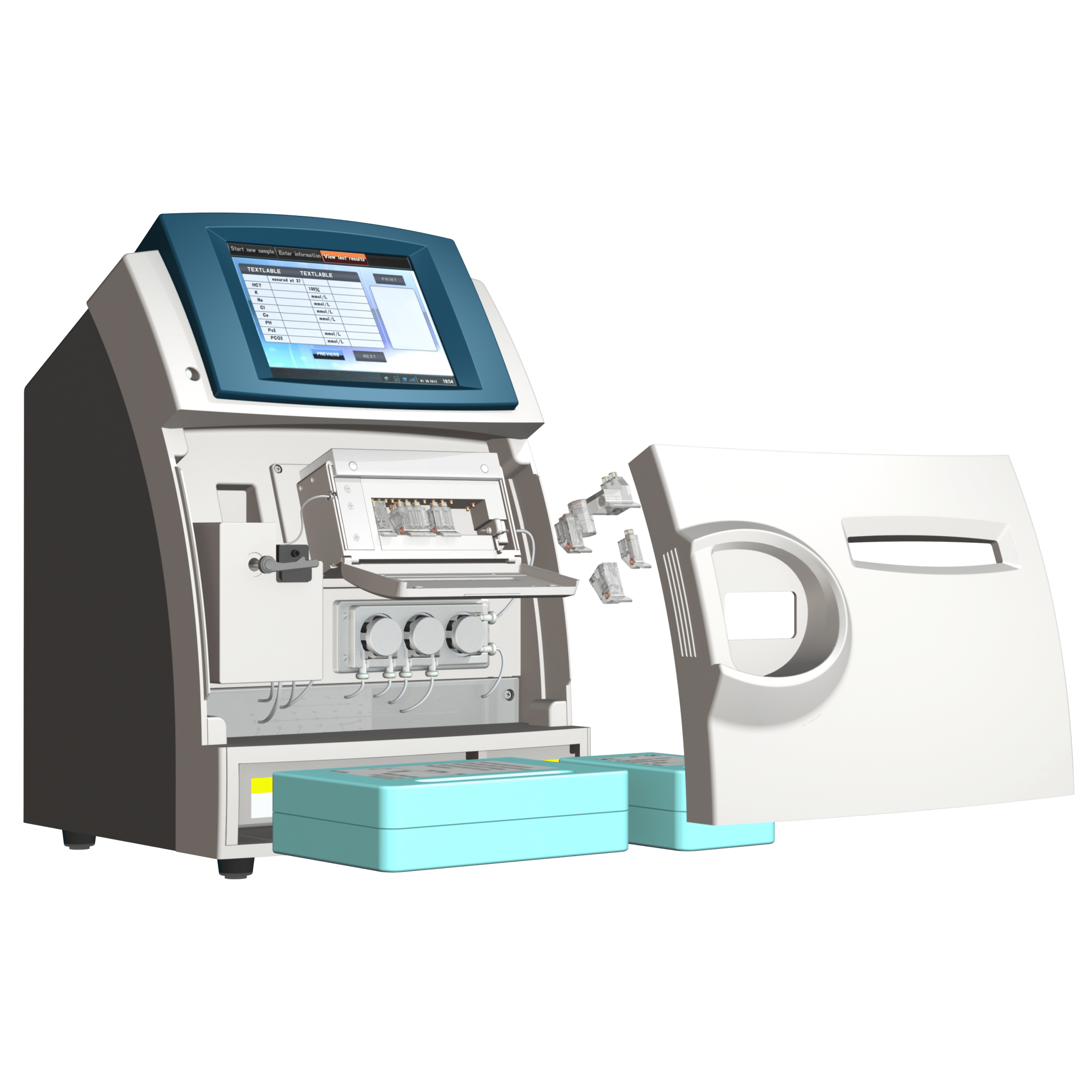 Laboratory Use Blood Gas Electrolyte Analyzer SG-800 2 SG-800 Blood Gas eletrolyte Analyzer