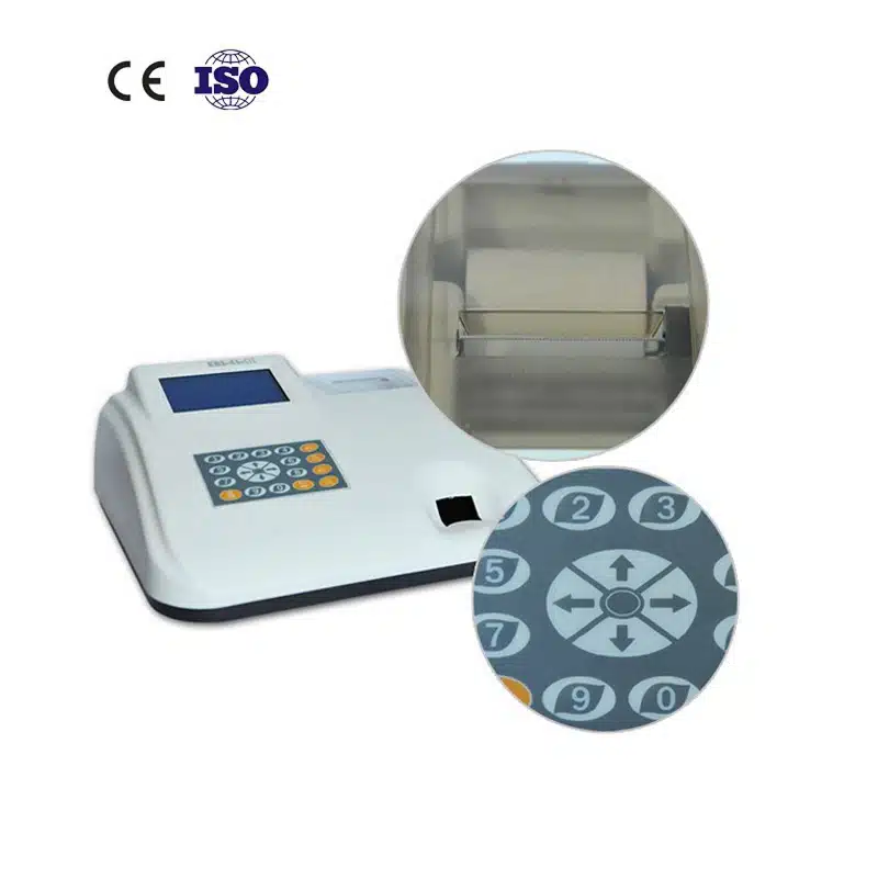 Accurate Semi Automatic Urine Analyzer MS-200B 3 MS-200B Urine Analyzer Components