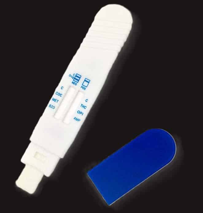 One-Step Accurate Drug of Abuse Rapid Test 4 Saliva drug test midstream