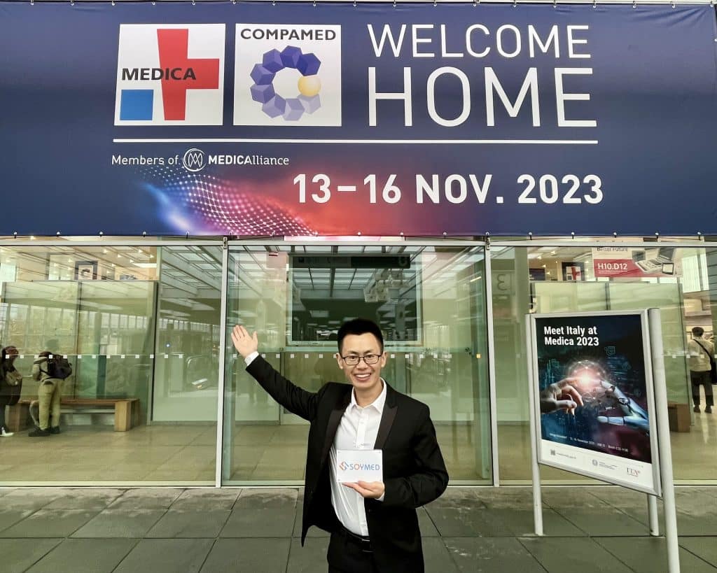 Thanks for meeting SoyMed at MEDICA 2023 4 SoyMed at MEDICA 2023