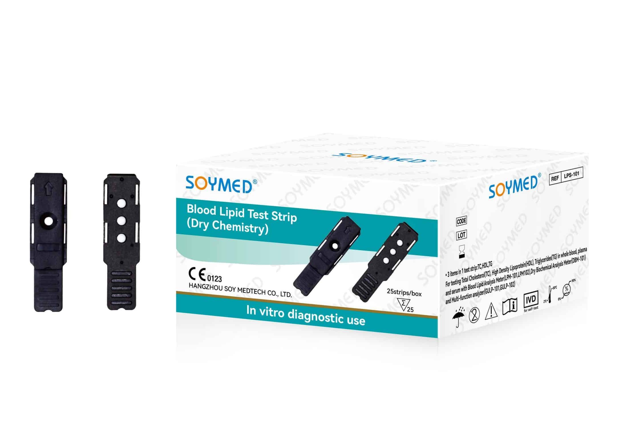 3 in 1 Blood Lipid Meter SLP-102 4 china Self-testing-home-use-medical-cholesterol-meter-Lipid-Test-strips