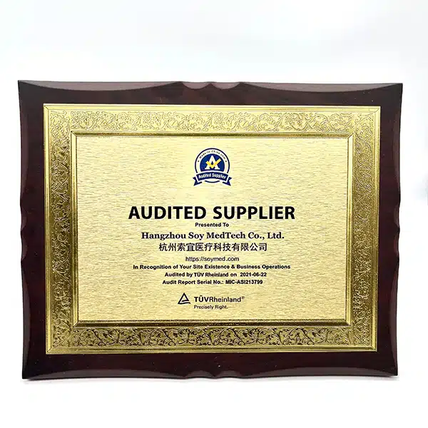 soymed certified supplier
