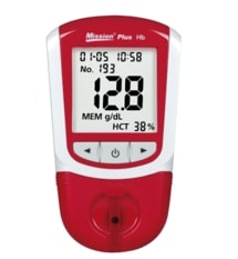 How to Choose a Hemoglobin Meter? SBH-202 VS ACON Mission Plus Hb 1 Hemoglobin analyzer ACON MISSION PLUS Hb Hemoglobin Meter Hb meter HCT comparison